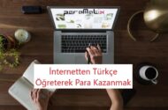 İnternetten Türkçe Öğreterek Para Kazanmak