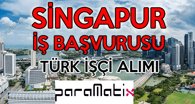  Singapur İş İlanları Ve Ortalama Maaşlar